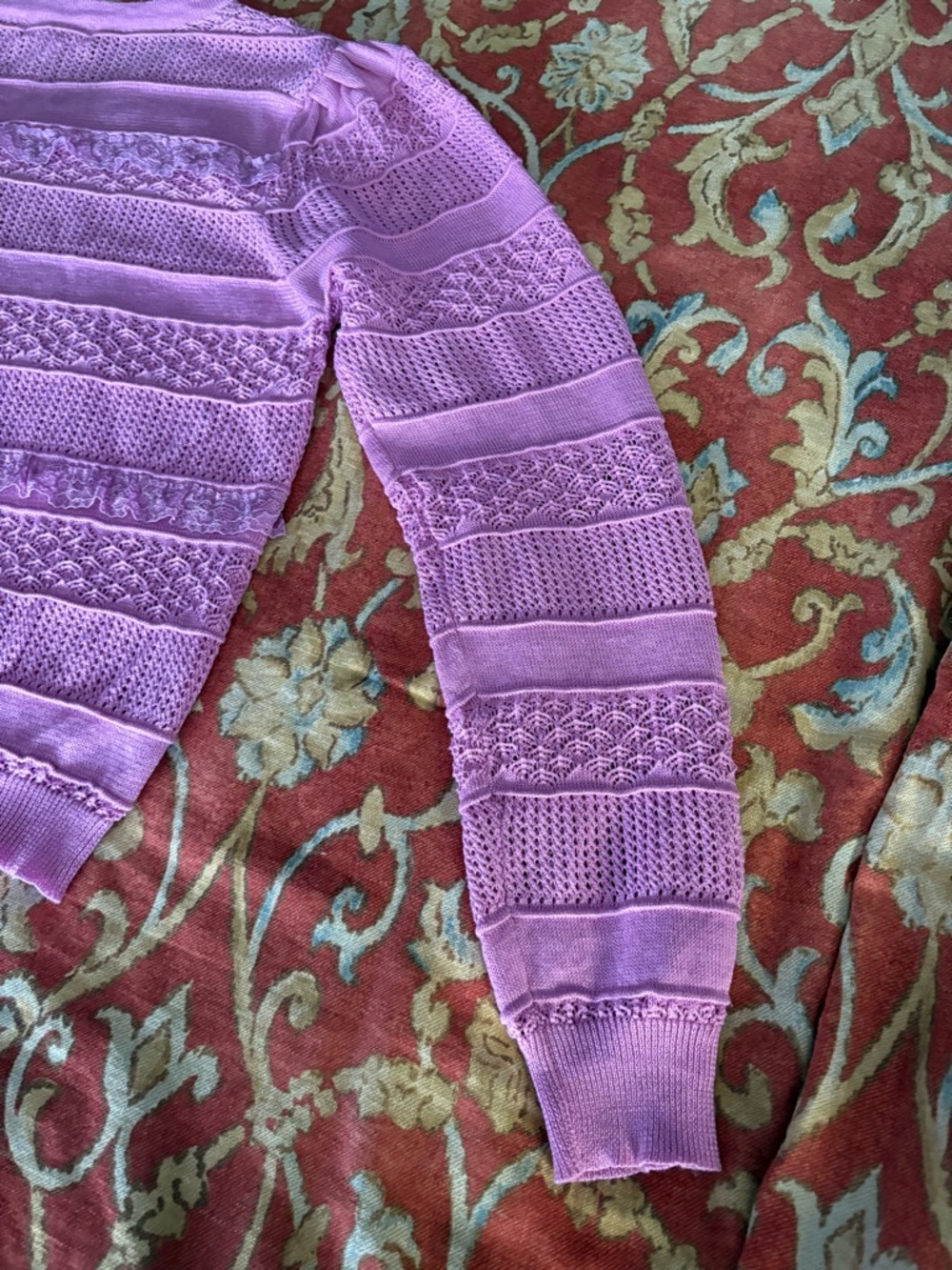 Heartloom Aubrey Pink Knit Cardigan 🩷 - Picture 8 of 12